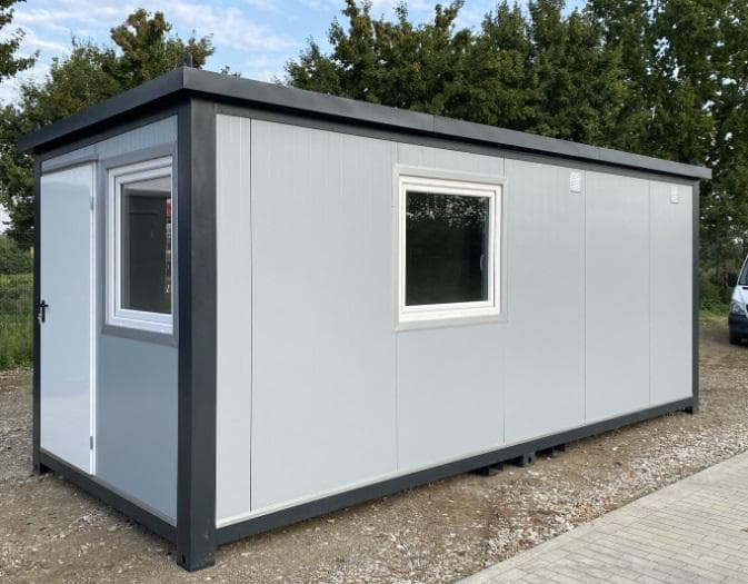 Used 20FT Office Container + bathroom – shower 