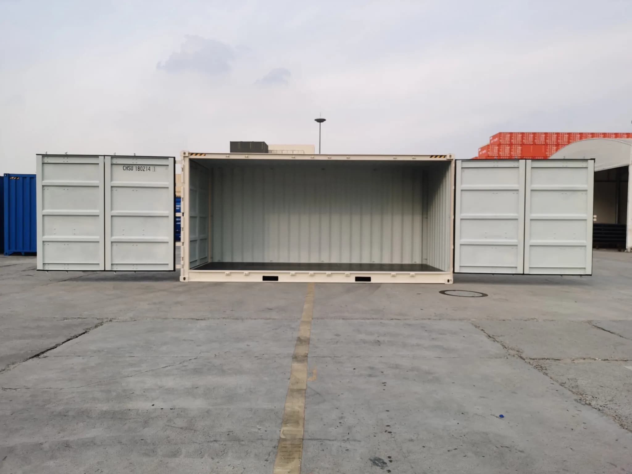 20ft High Cube Open Side Shipping Container
