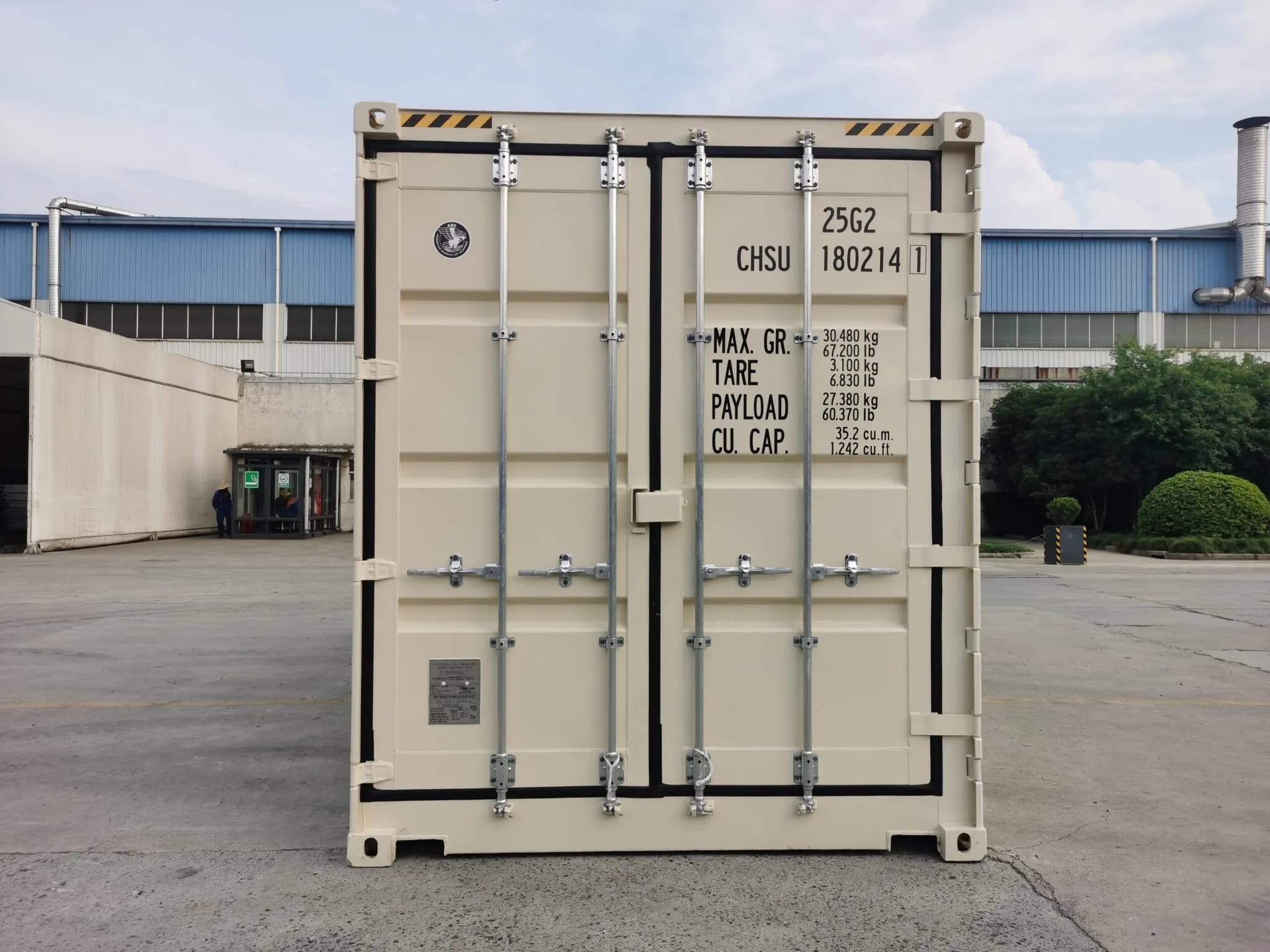 20ft High Cube Open Side Shipping Container