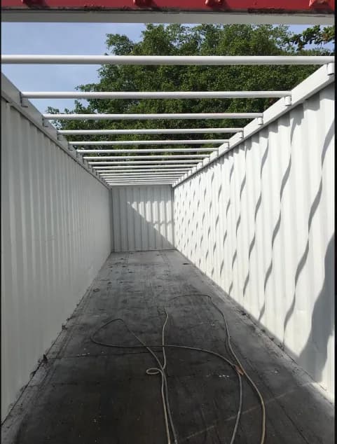 40FT USED OPEN-TOP SHIPPING CONTAINER
