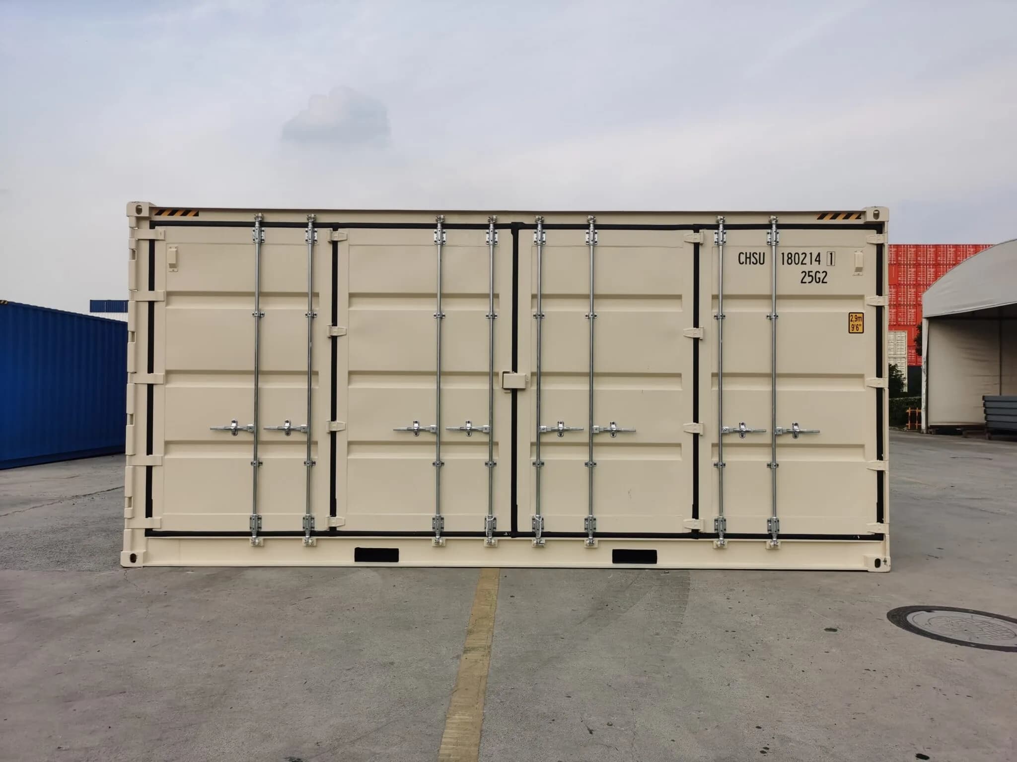 20ft High Cube Open Side Shipping Container